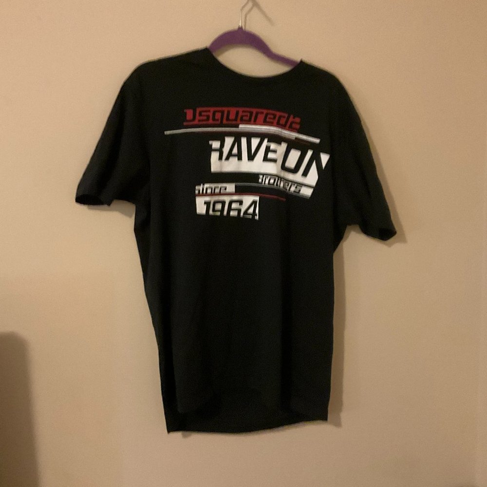 Dsqaured2 "Rave on Brothers" T-Shirt